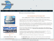 Tablet Screenshot of islandsailing.gr